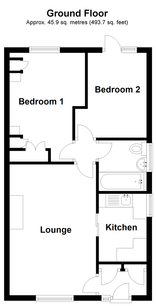 2 Bedrooms Bungalow for sale in Midsummer Road, Snodland, Kent ME6