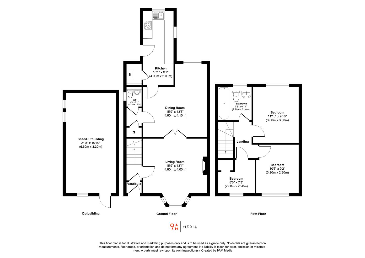 5 Main Street, Townhill KY12, 3 bedroom end terrace house for sale ...