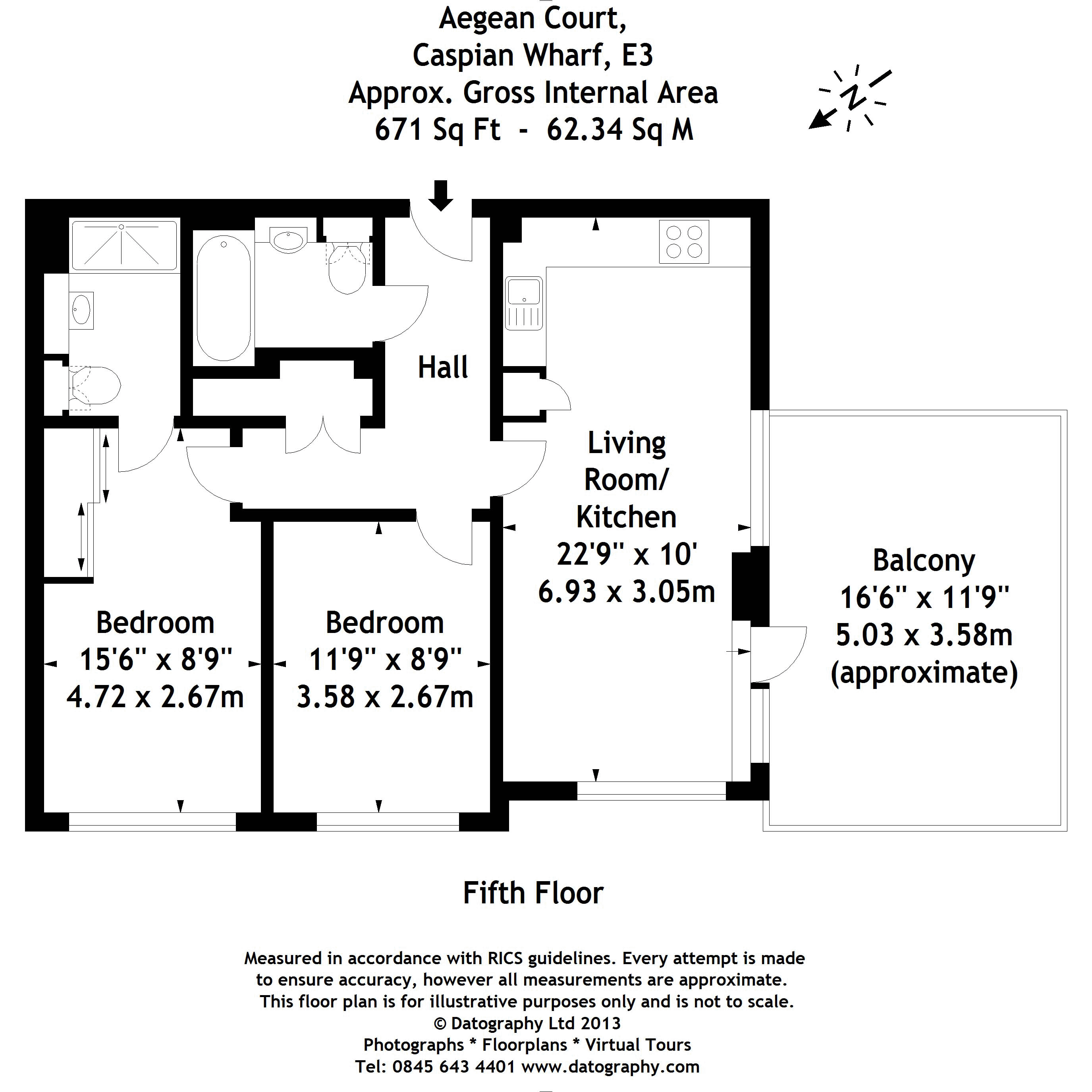 2 Bedrooms Flat to rent in Aegean Court, Caspian Wharf, Bow E3