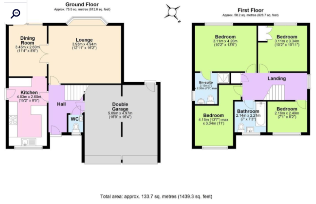 5, Walcote Drive, Nottingham floorplan