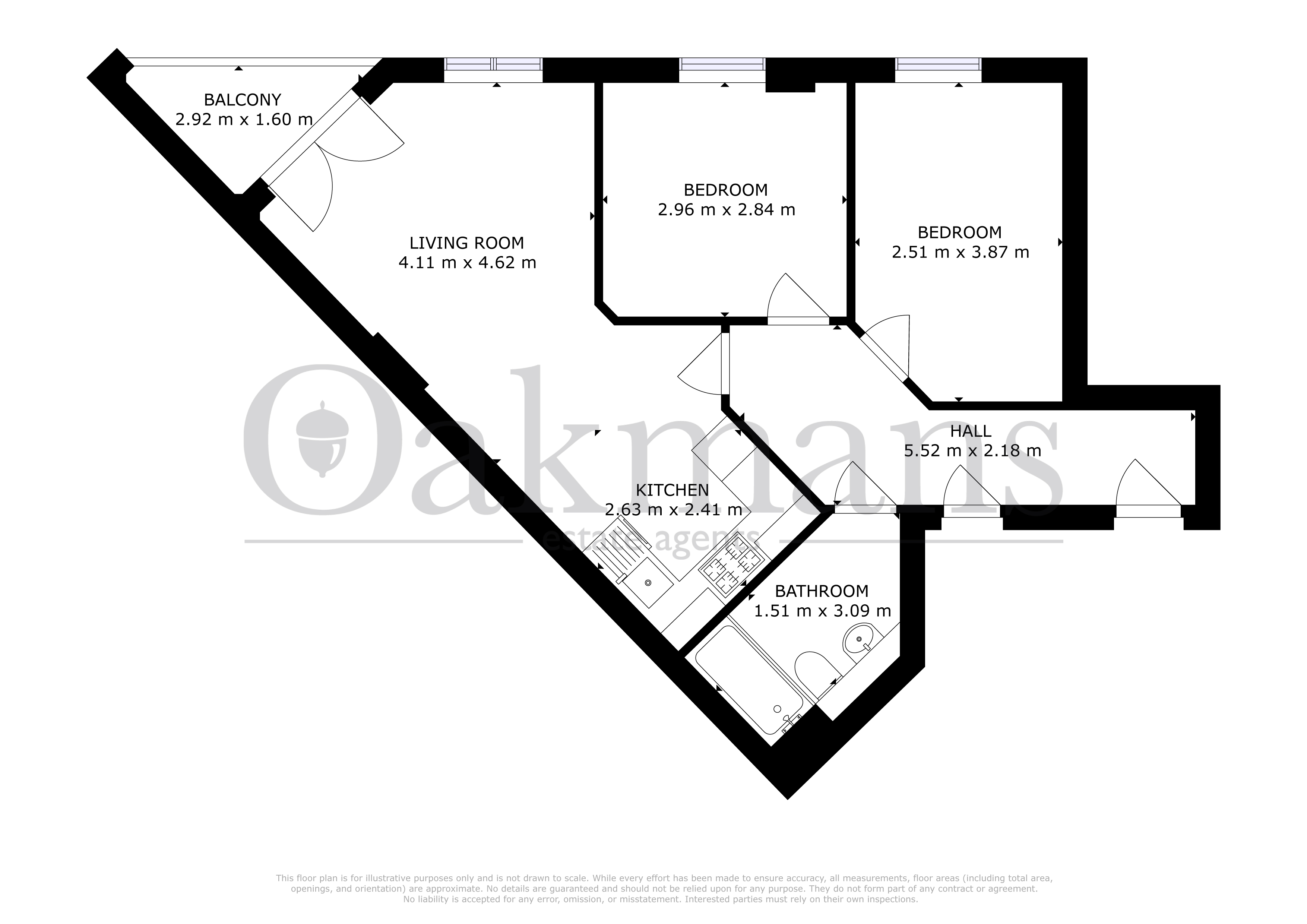 Apartment 137, 10, Hall Street, West Midlands floorplan