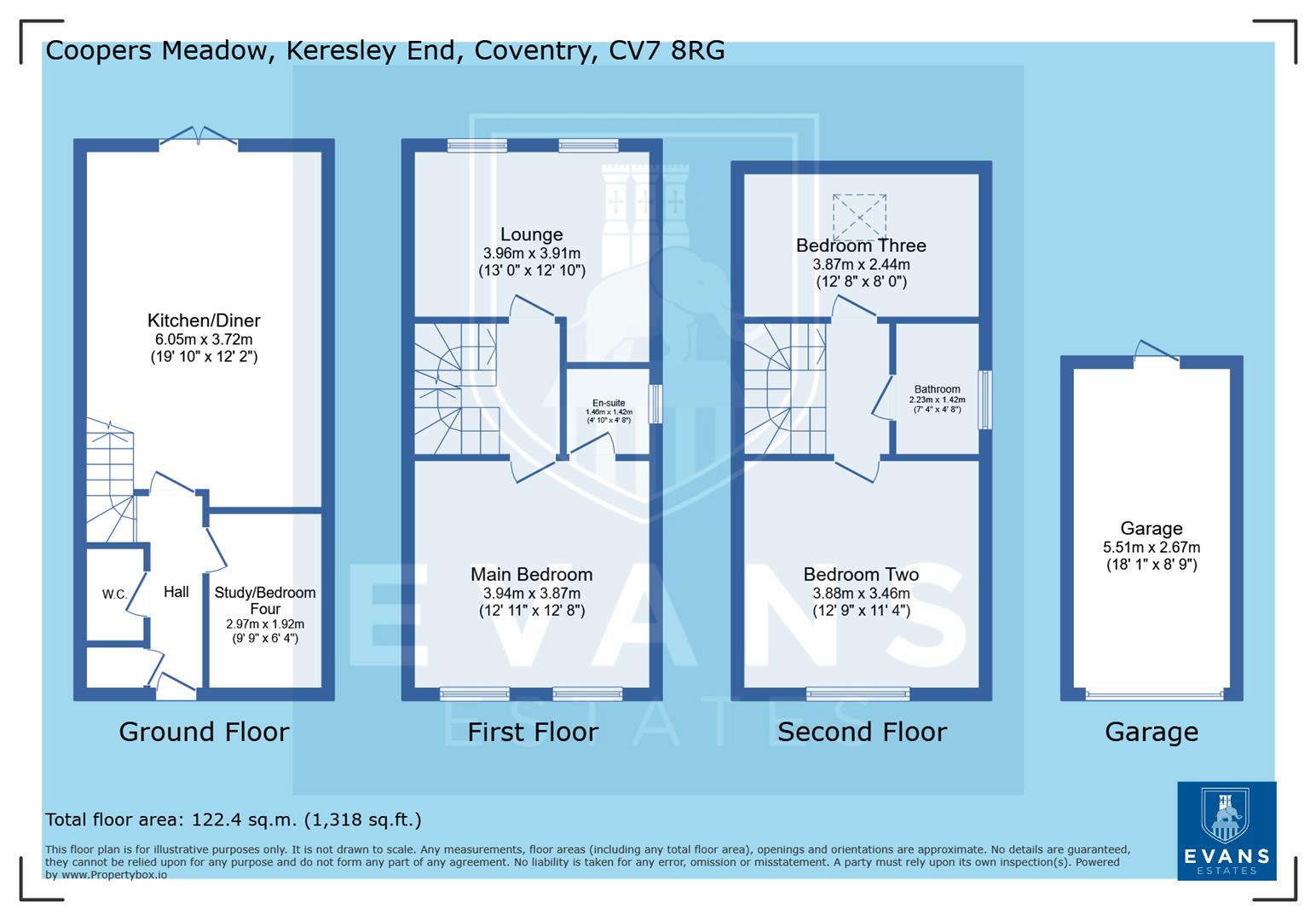 99, Coopers Meadow, Coventry floorplan