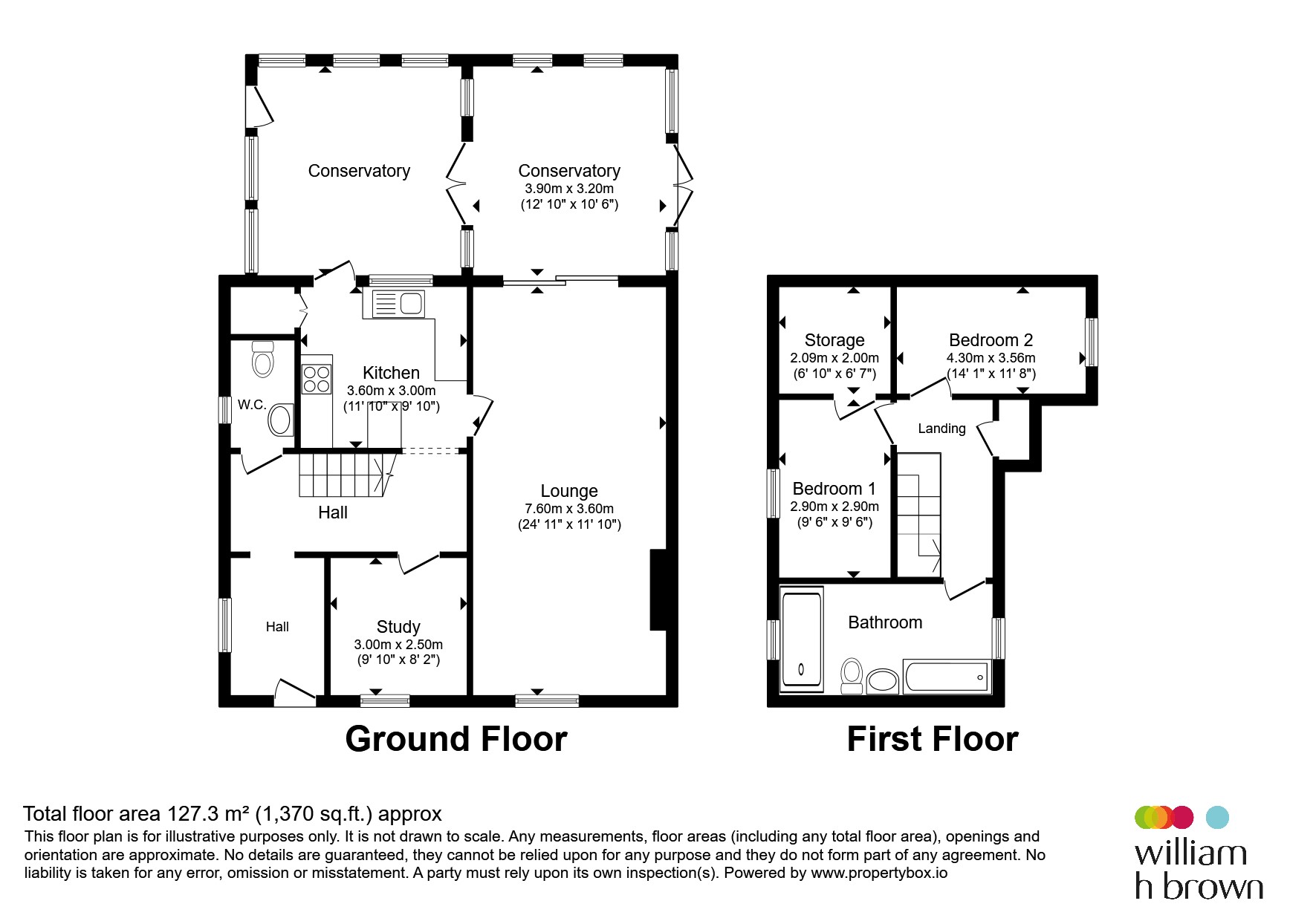 36, Saffron Close, Brandon floorplan