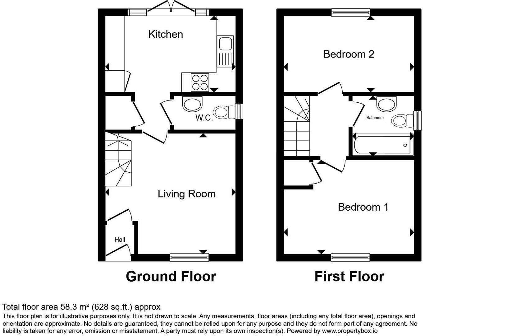 73, Poskett Way, Wotton-Under-Edge floorplan
