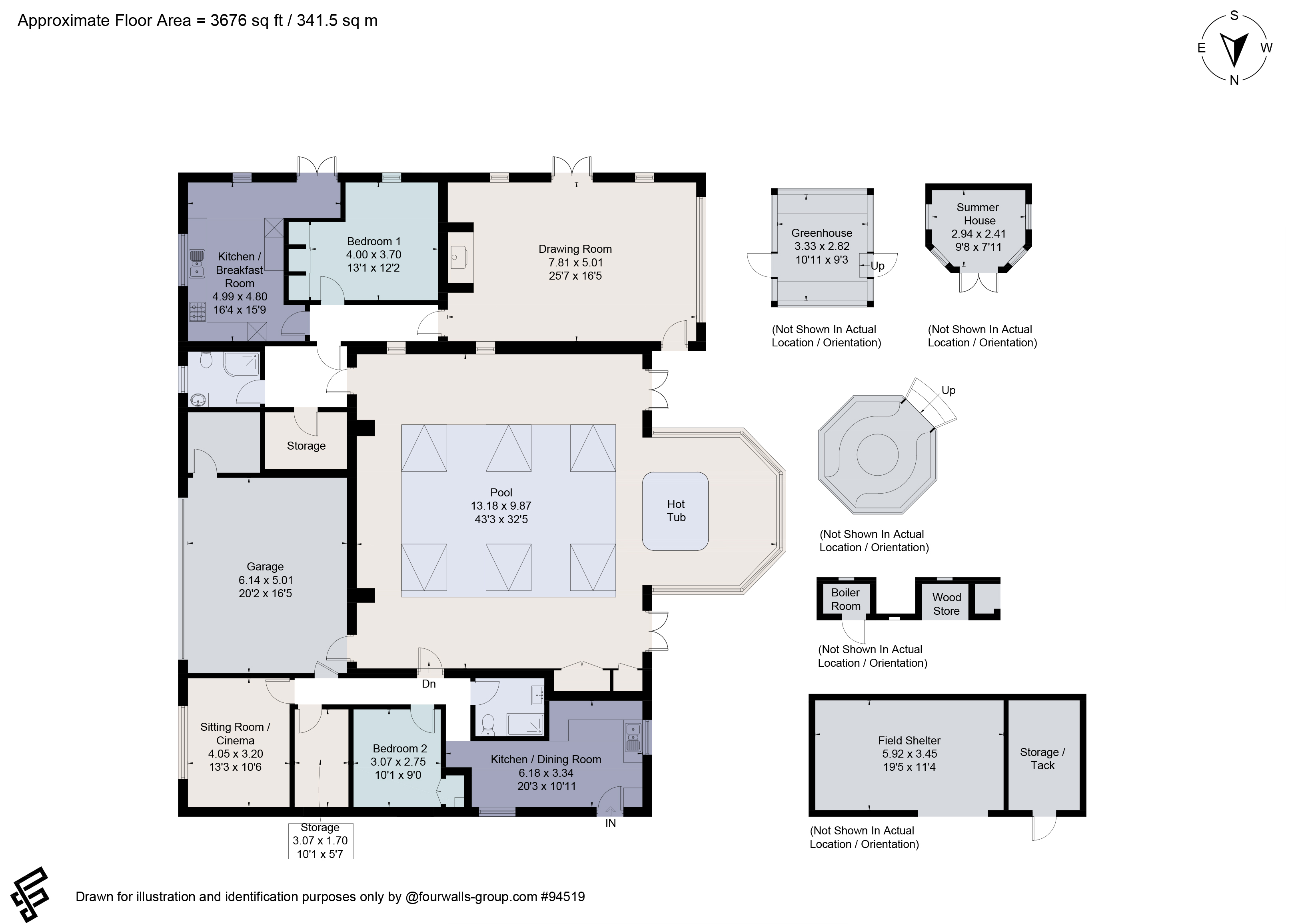 The Stables,, Bell Vale Lane, West Sussex floorplan