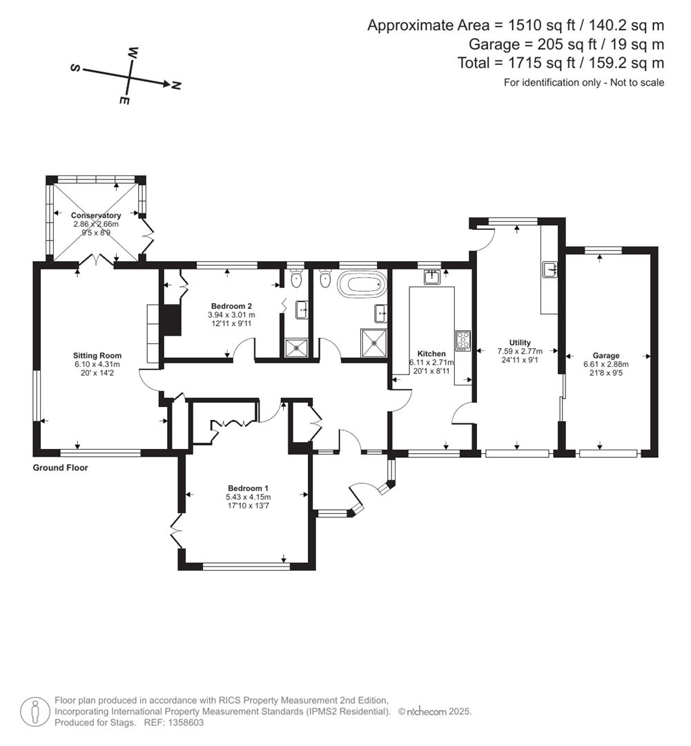 1, Upper Churston Rise, Seaton floorplan