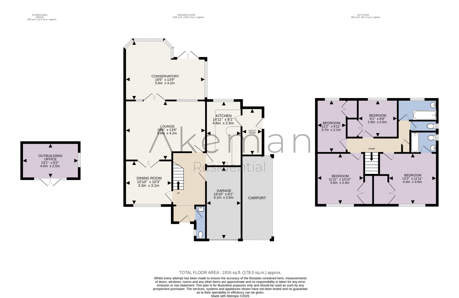 7, Lycrome Road, Chesham floorplan