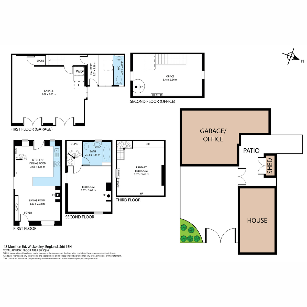48, Morthen Road, Rotherham floorplan
