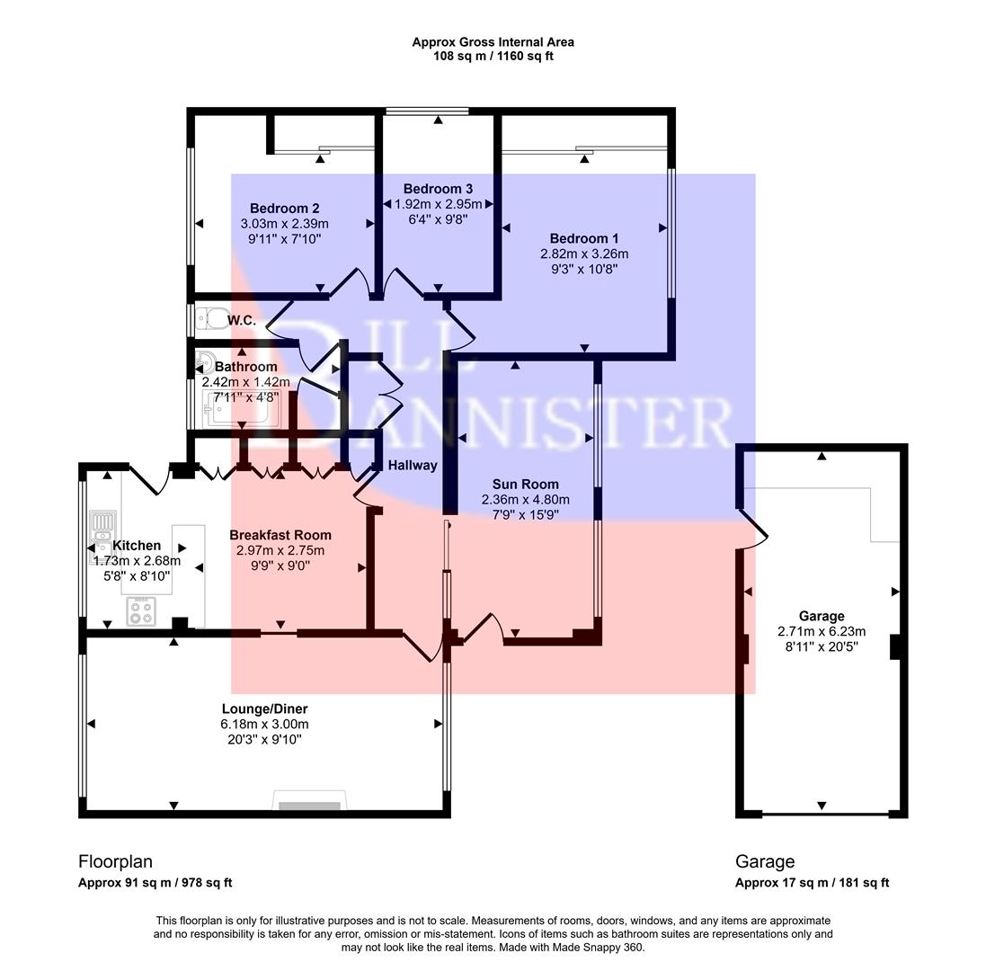 17, Trevingey Close, Redruth floorplan