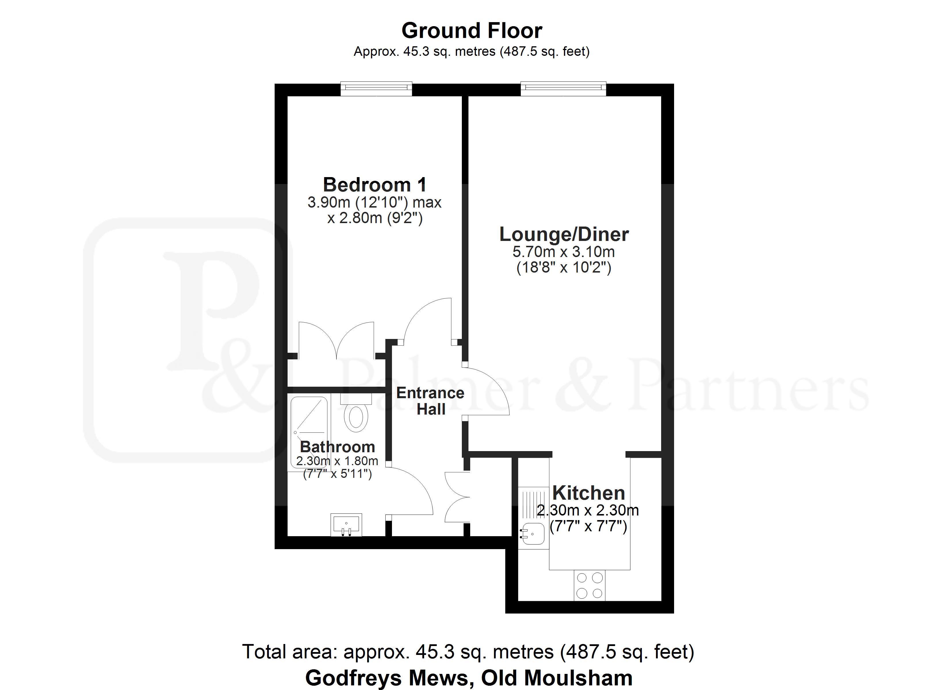 104, Godfreys Mews, Essex floorplan