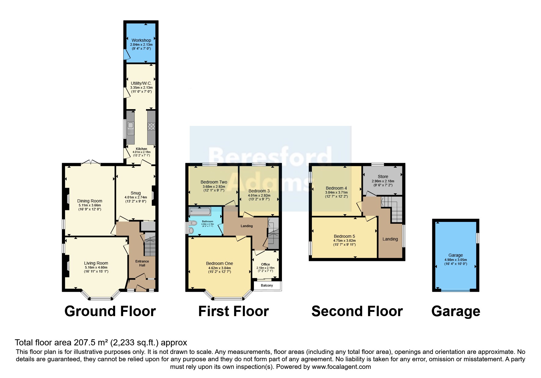 Dolydd,, Ala Road, Gwynedd floorplan