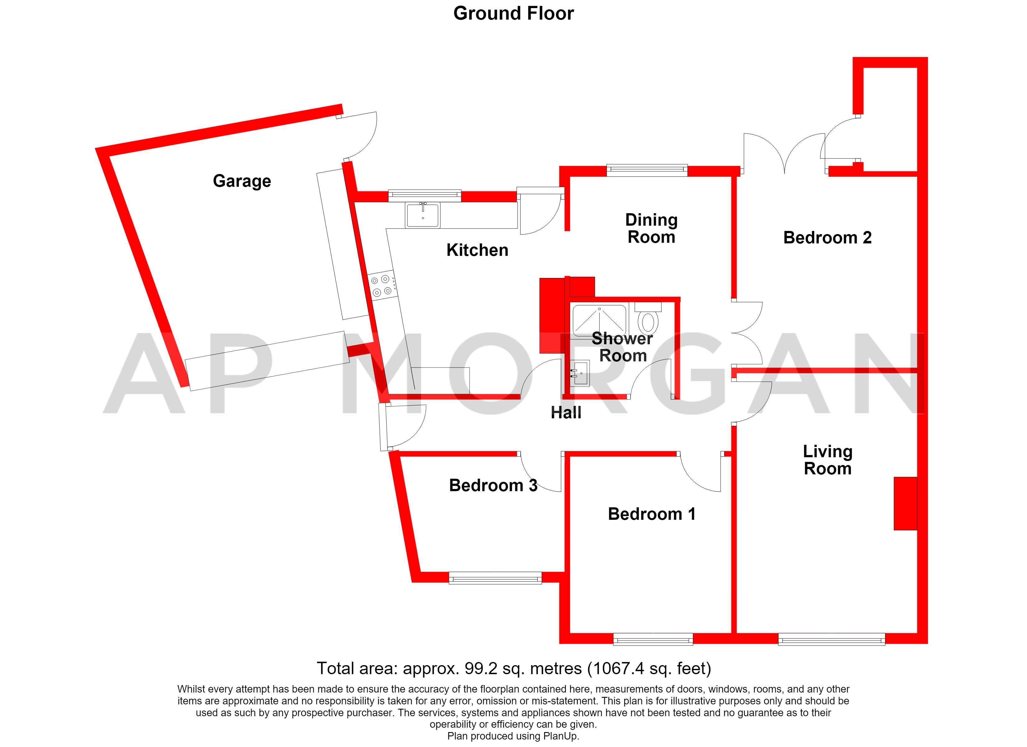 9, Cedar Close, West Midlands floorplan