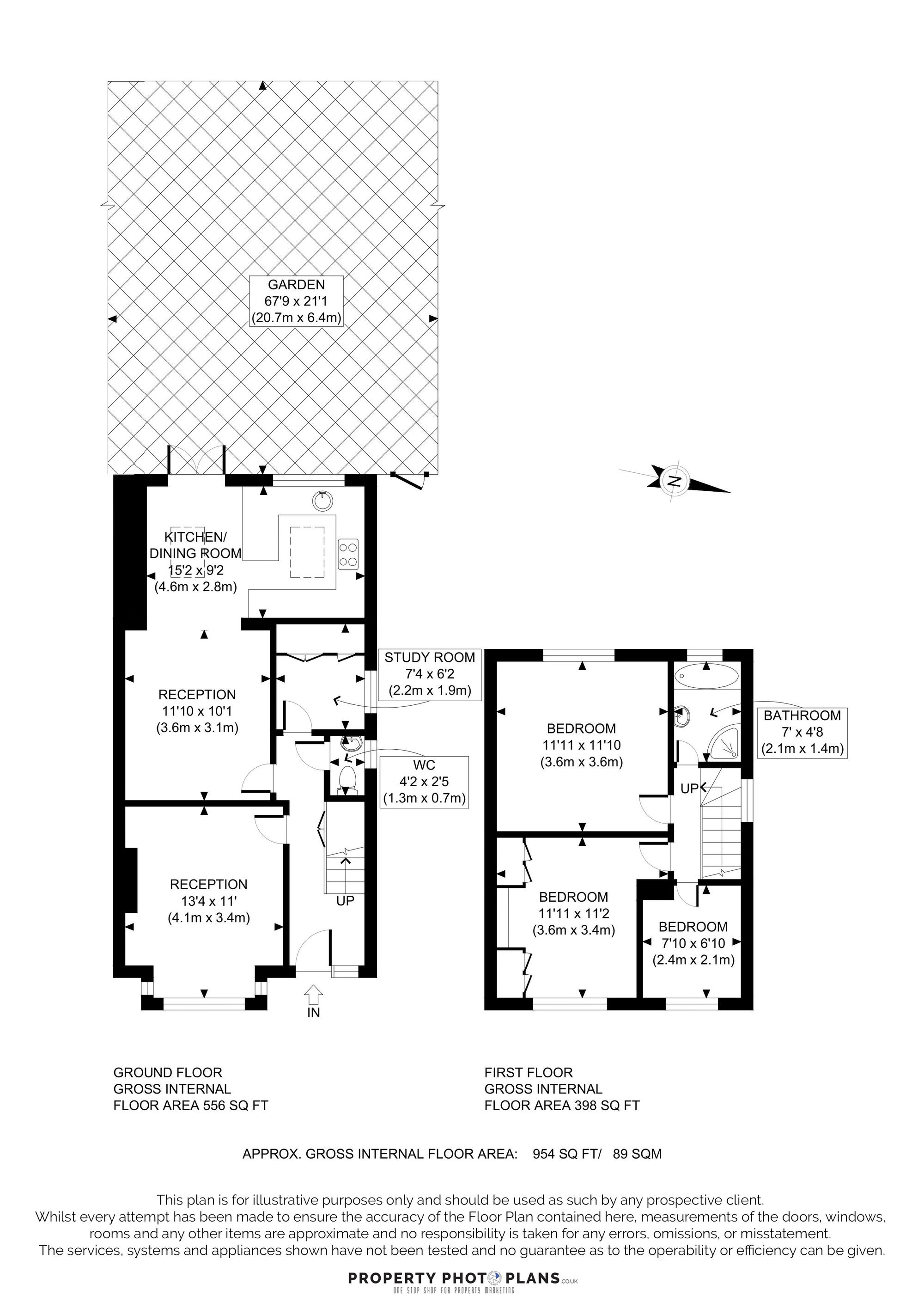 3 Marnham Crescent, Greenford floorplan