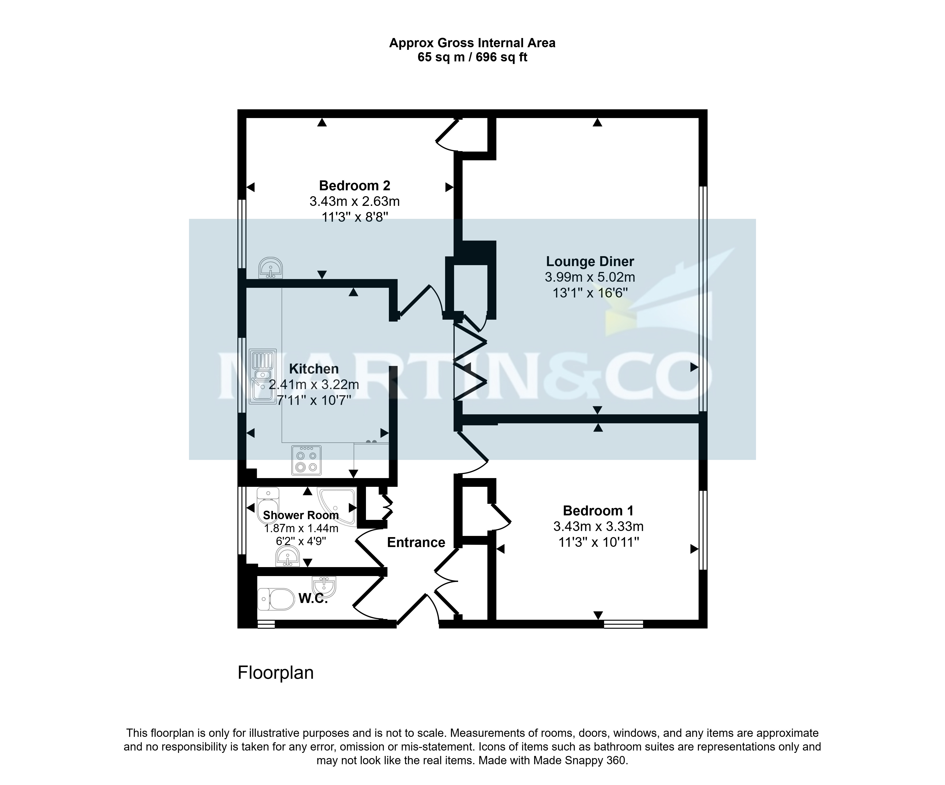 East Street, Dorset floorplan