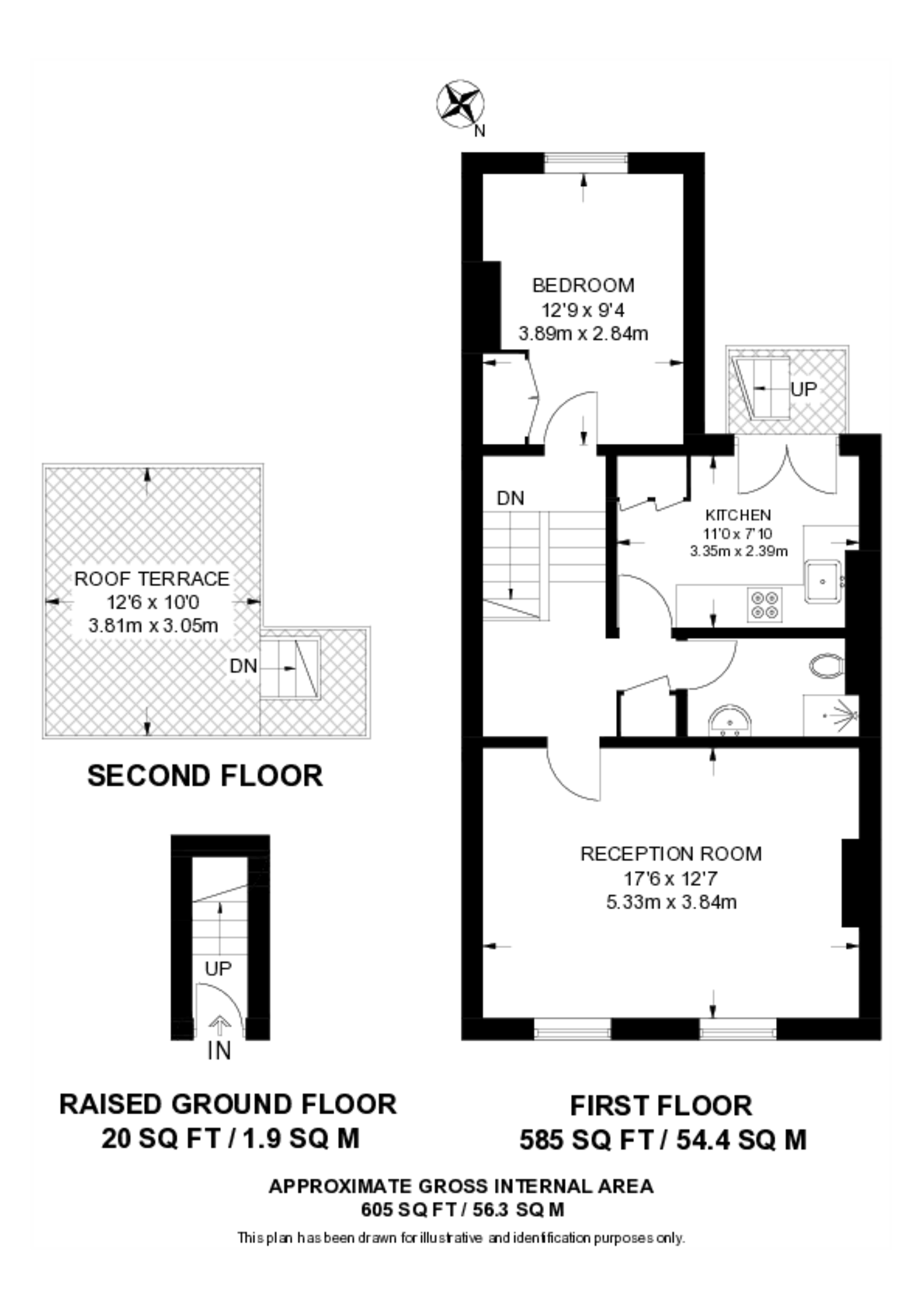 Ashmore Road, Maida Vale floorplan