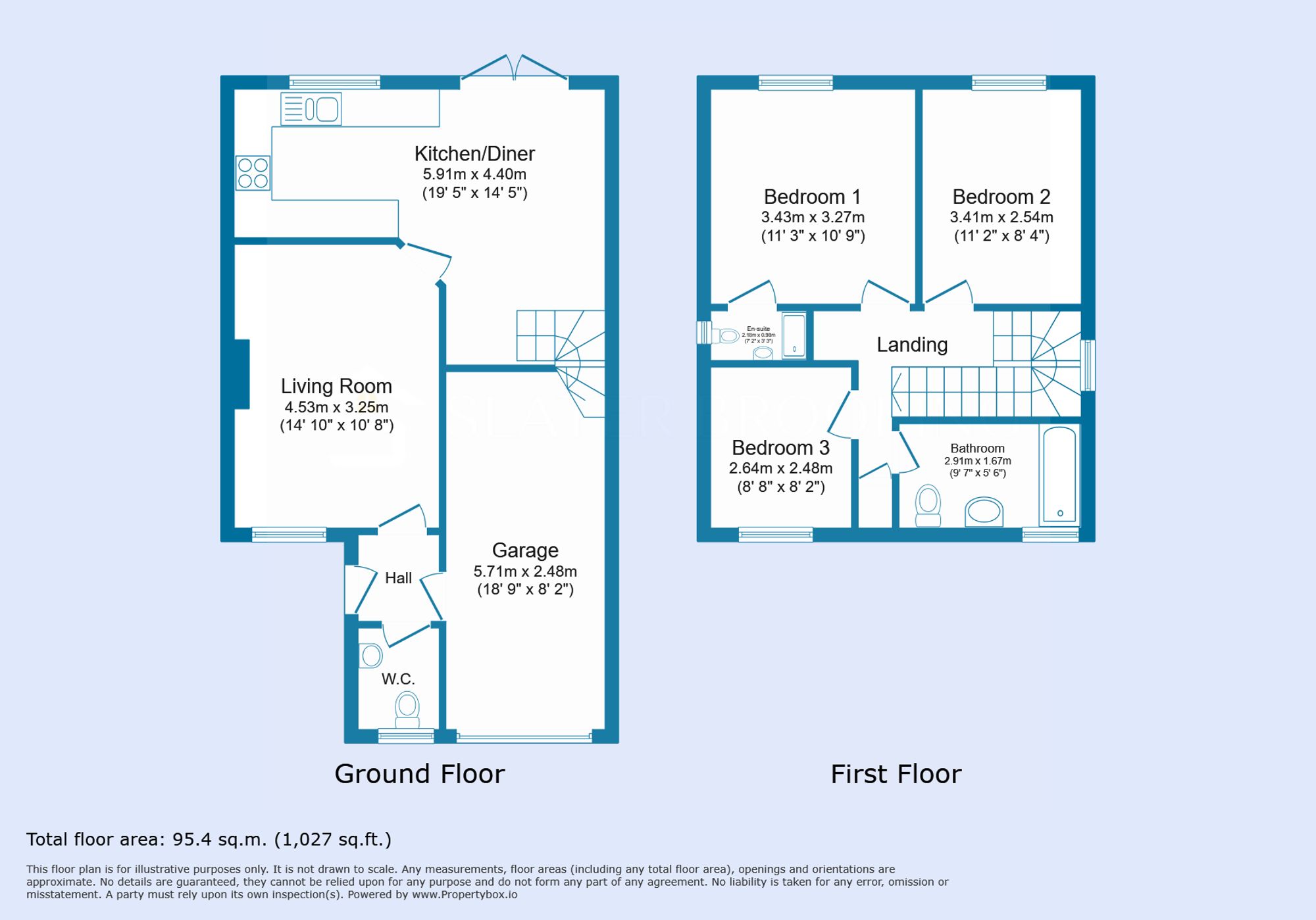 10 Cockerell Drive, Bacup floorplan
