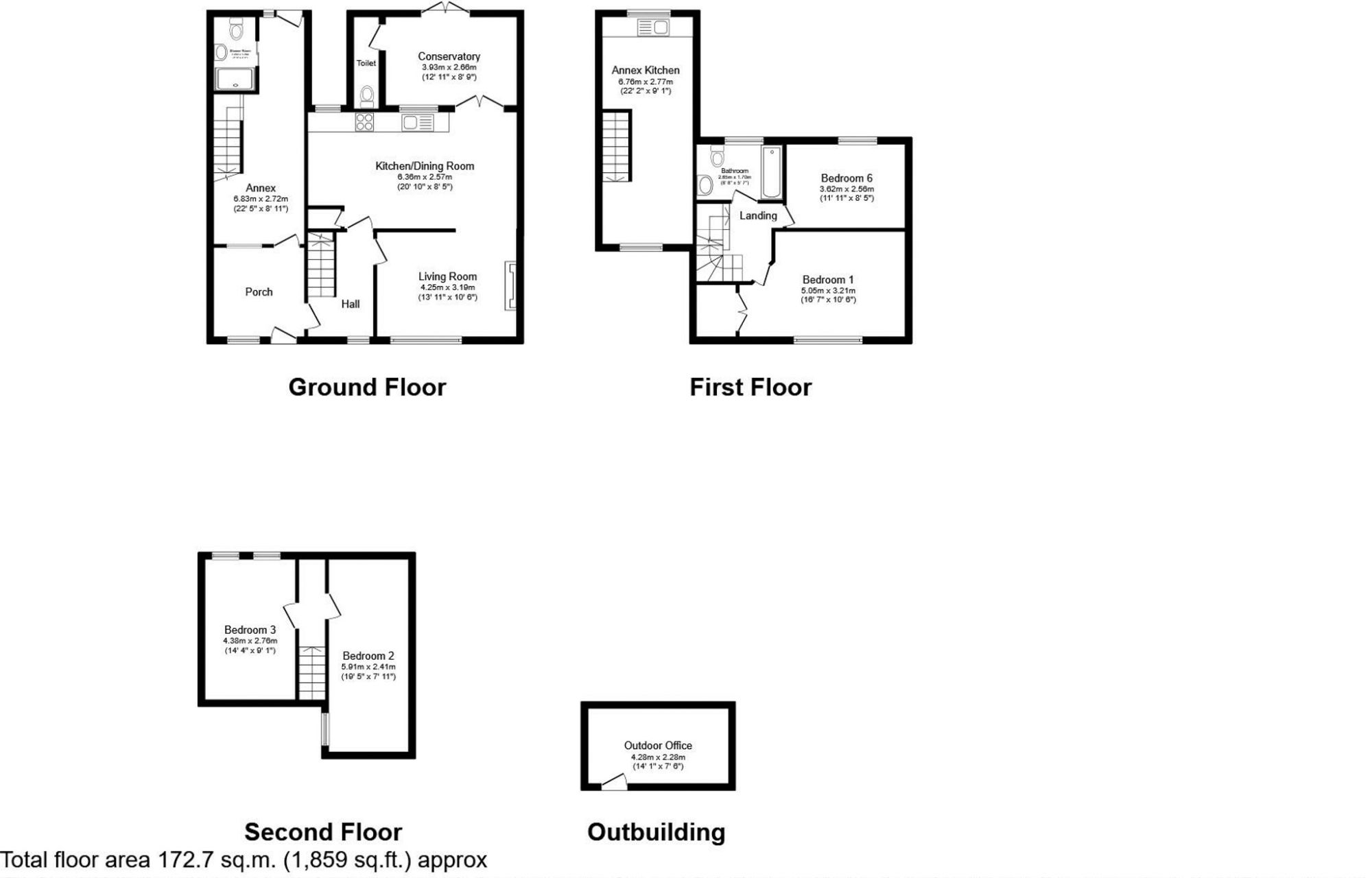 10 Barbara Avenue, Leicester floorplan