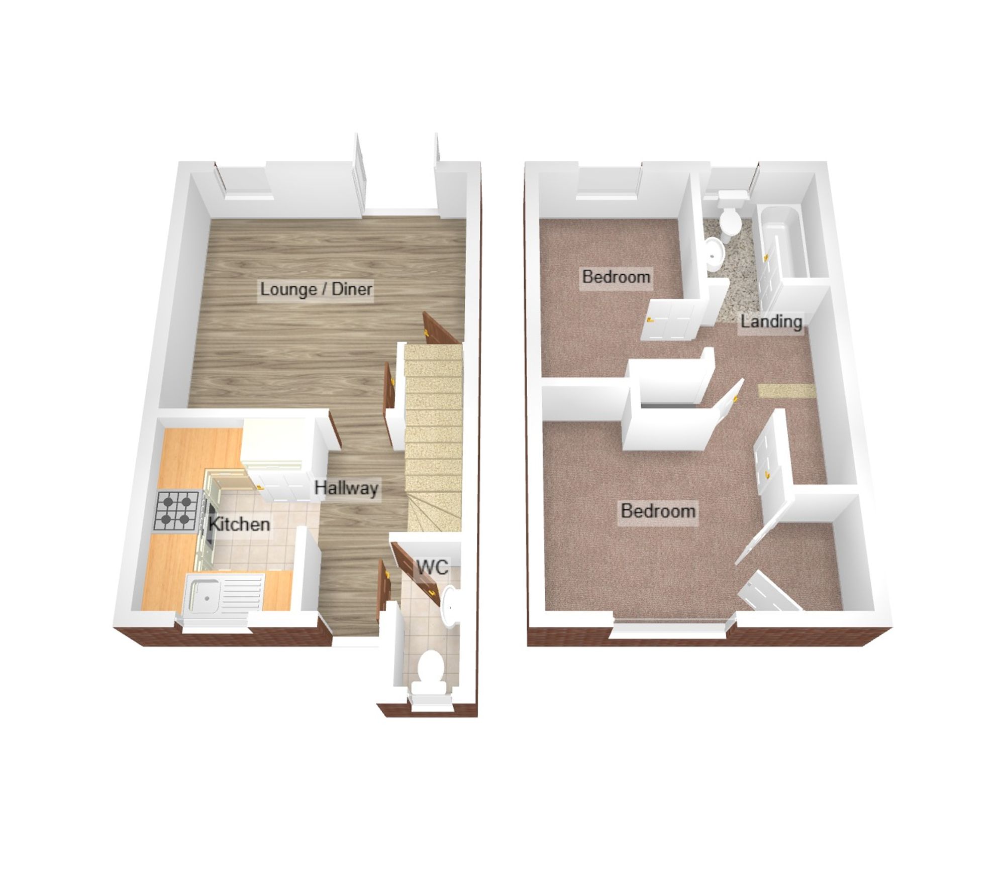 8 Banc Gwyn, Bridgend floorplan
