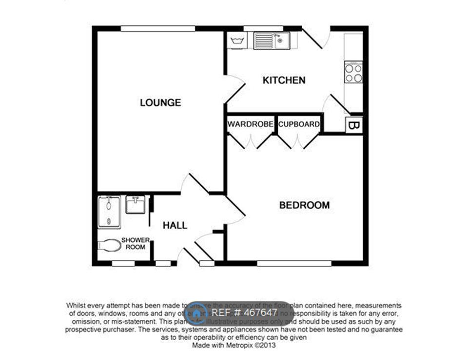 1 Bedrooms End terrace house to rent in Bellevue Crescent, Prestwick KA9