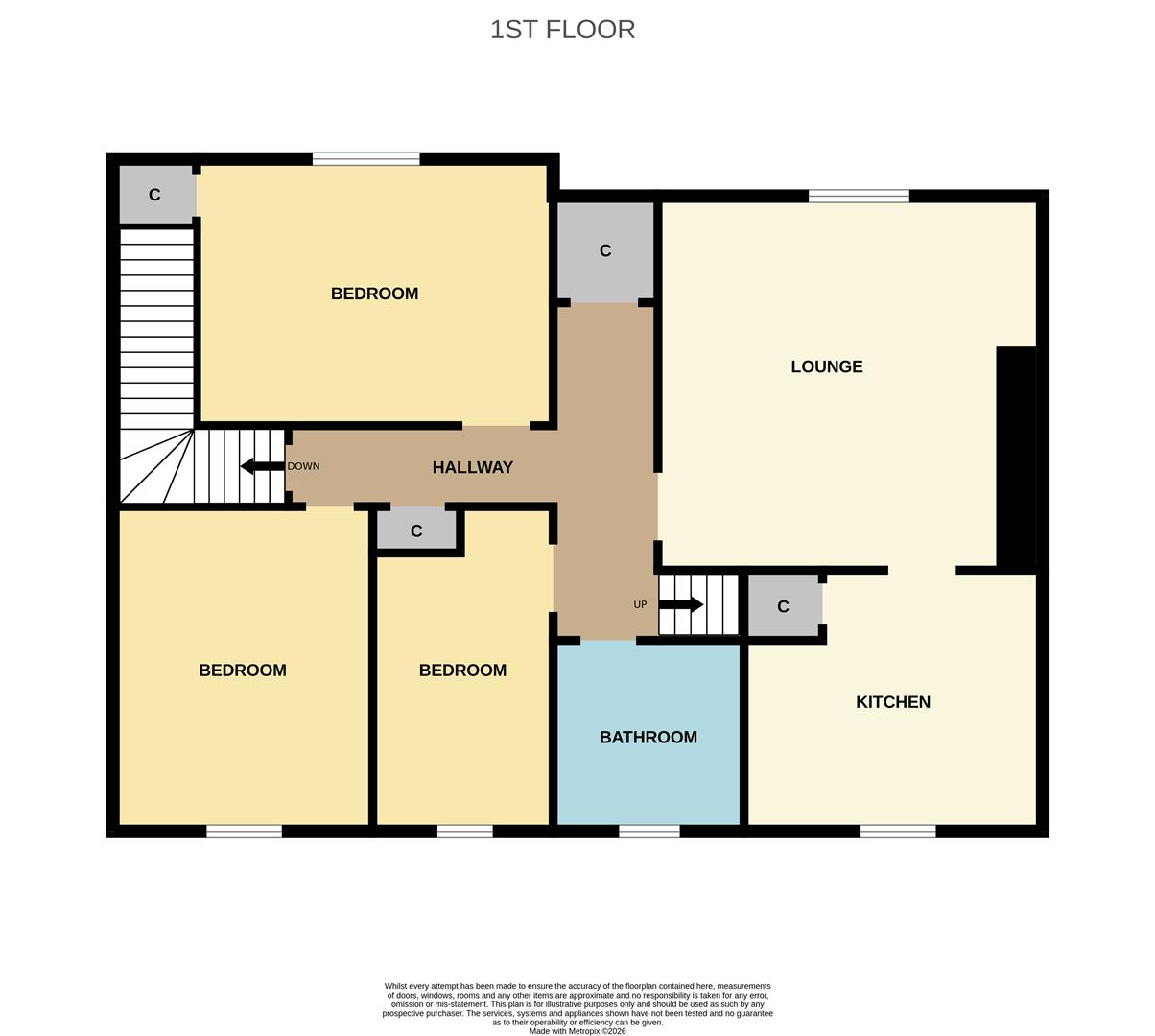 12, Queen Margaret Street, Anstruther floorplan