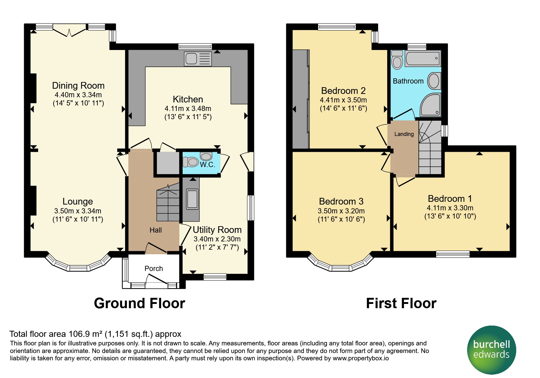 62, Windleaves Road, Birmingham floorplan