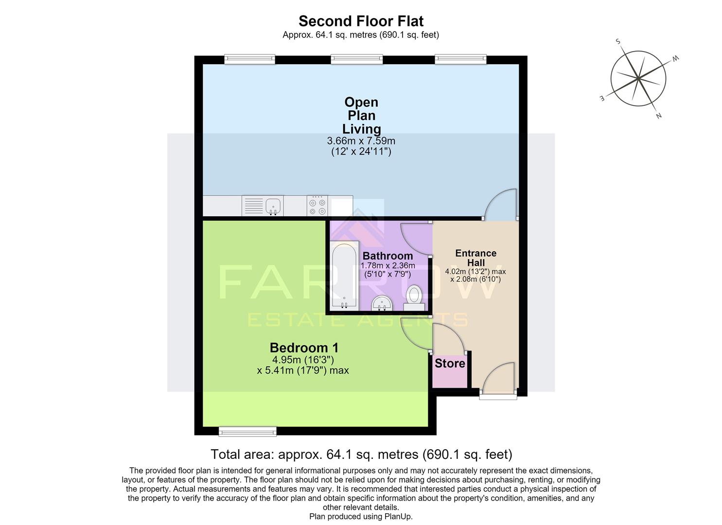 Flat 19, Imperial Court, Grimsby Road, Cleethorpes floorplan