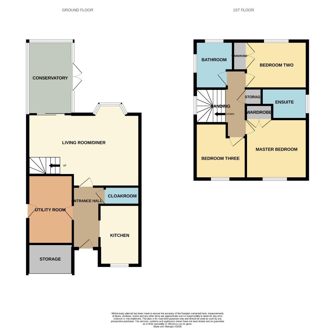 44, Abbots Green, Durham floorplan