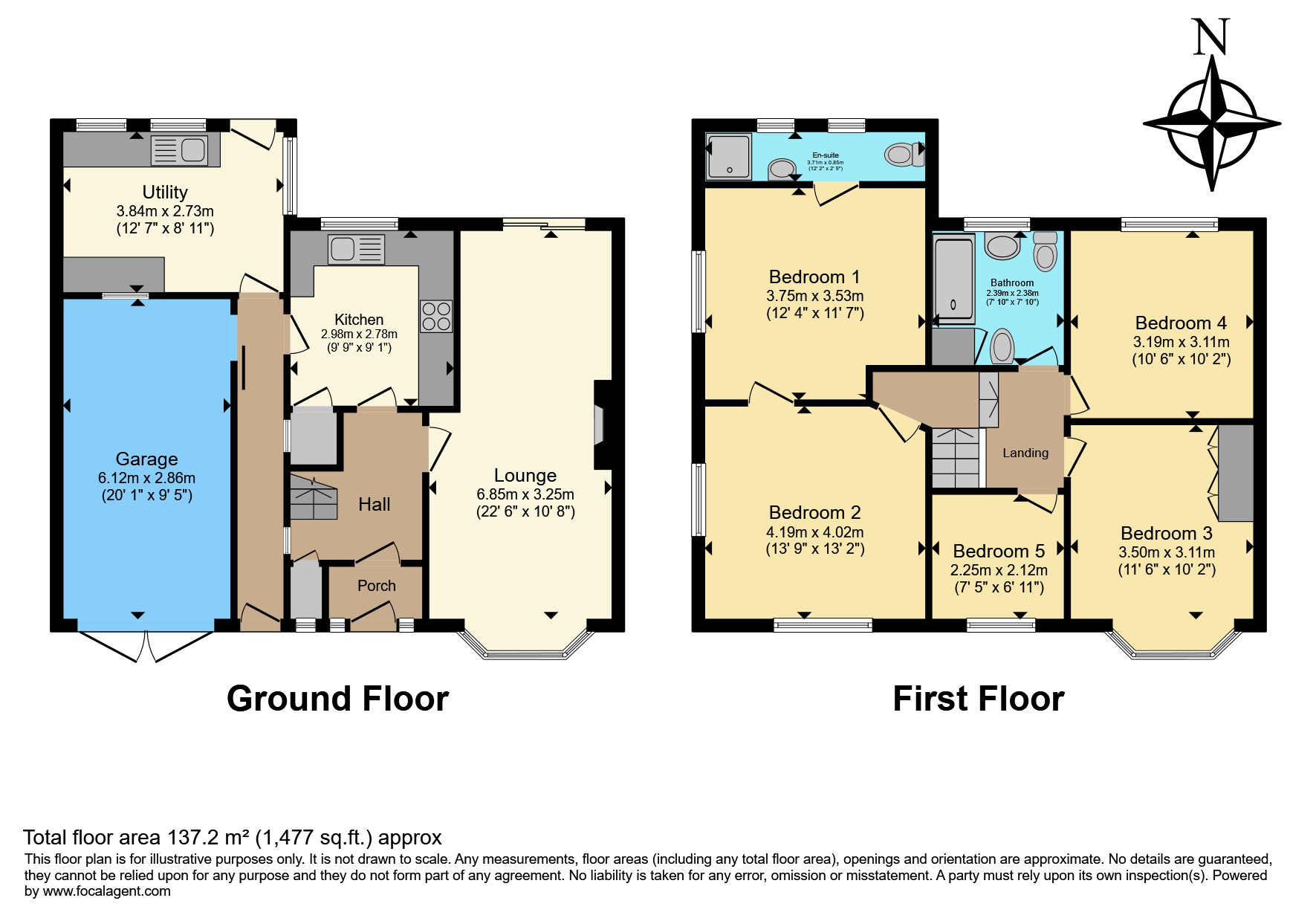 Edgewood, Clarence Street, Dudley floorplan