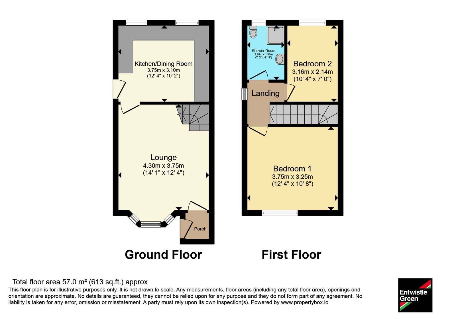 16, Claughton Avenue, Greater Manchester floorplan