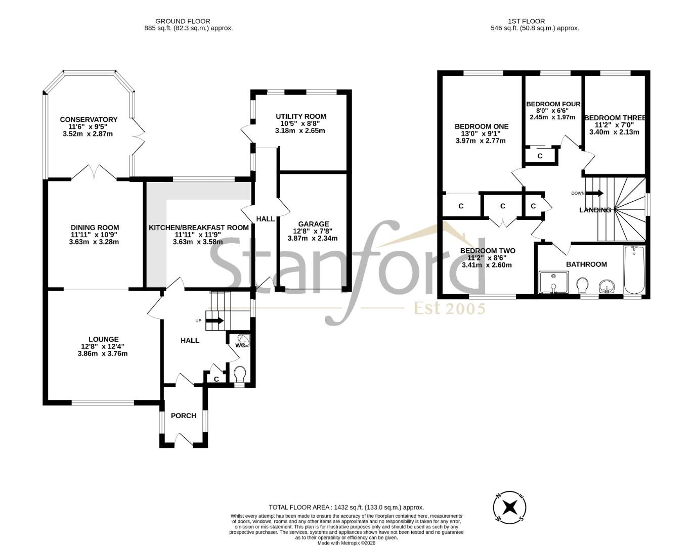 4, Pendula Way, Eastleigh floorplan