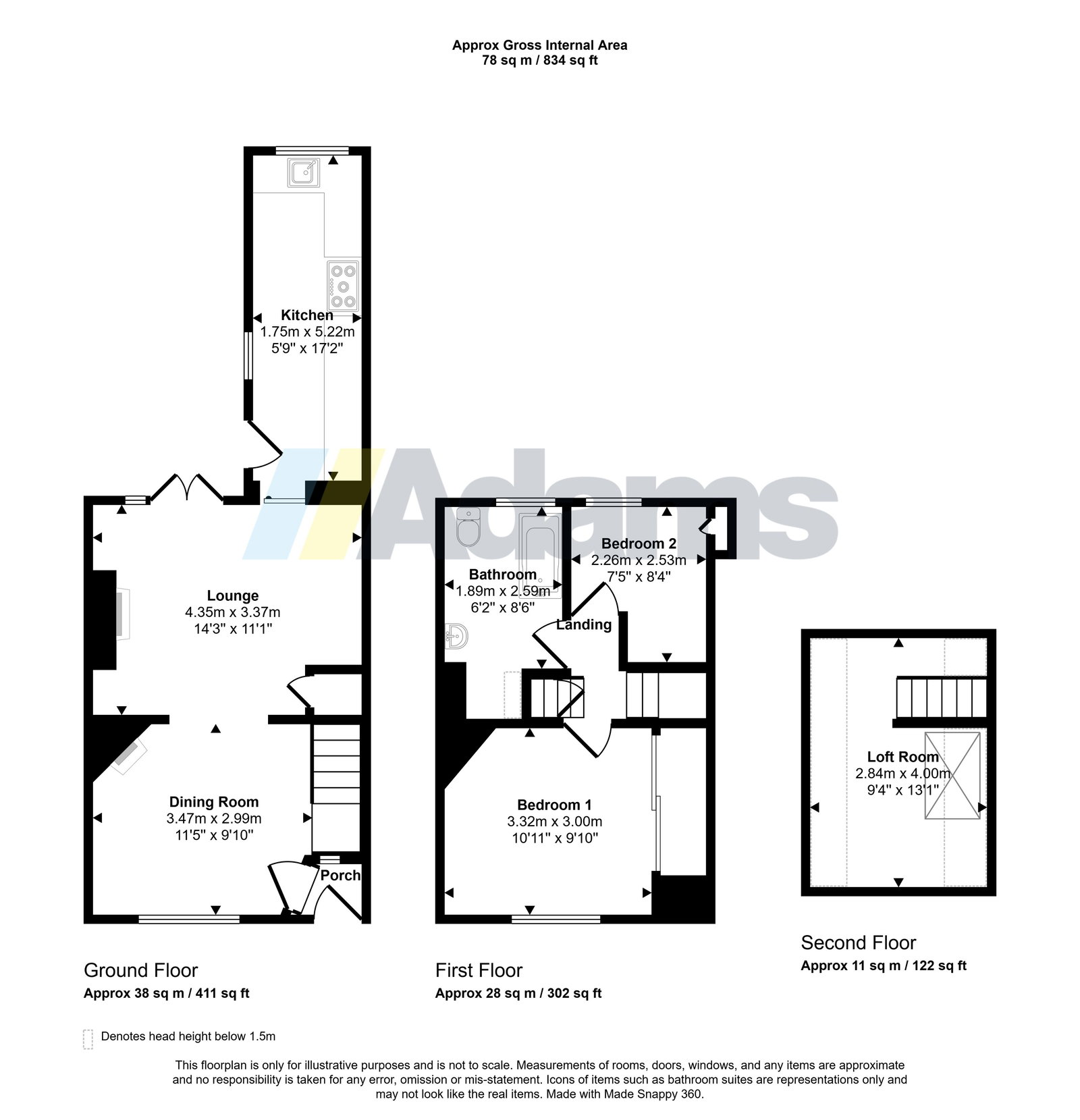 11, Bankes Lane, Runcorn floorplan