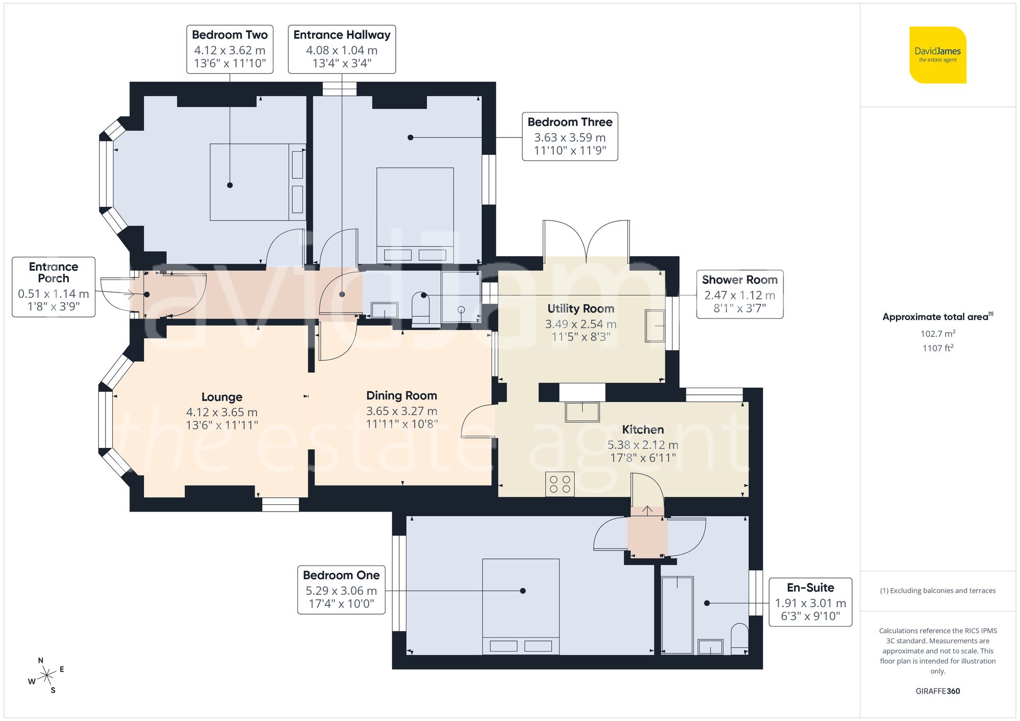 9 Sunnydale Road, Nottingham floorplan