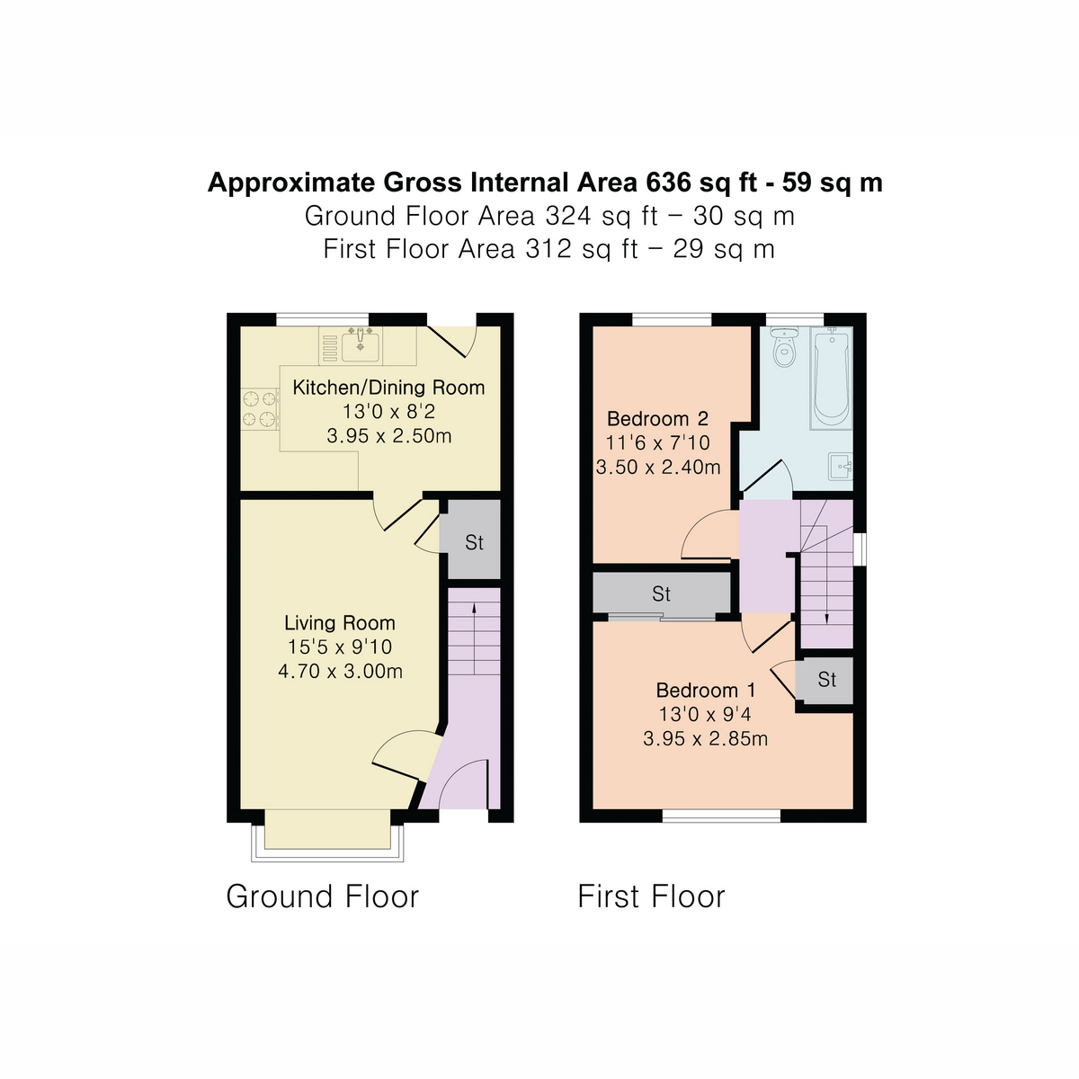 11, Constable Close, Reading floorplan