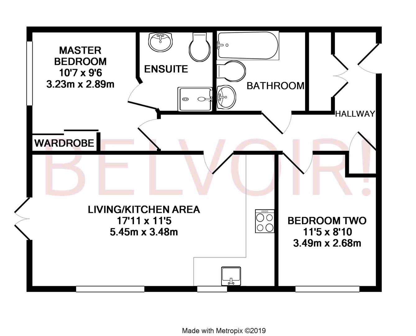 2 Bedrooms Flat for sale in Edmund Court, Basingstoke RG24