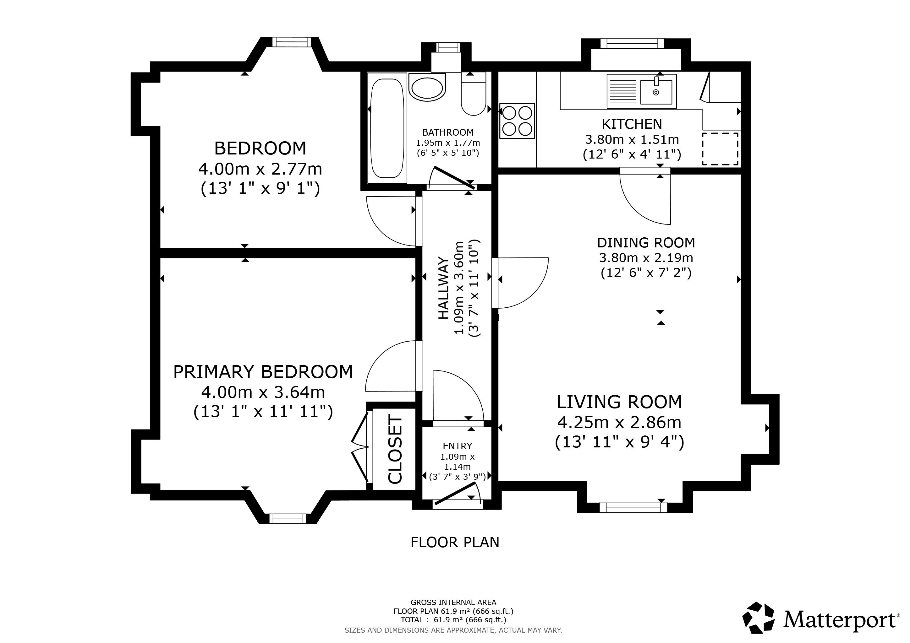 24, The Square, Dunblane floorplan