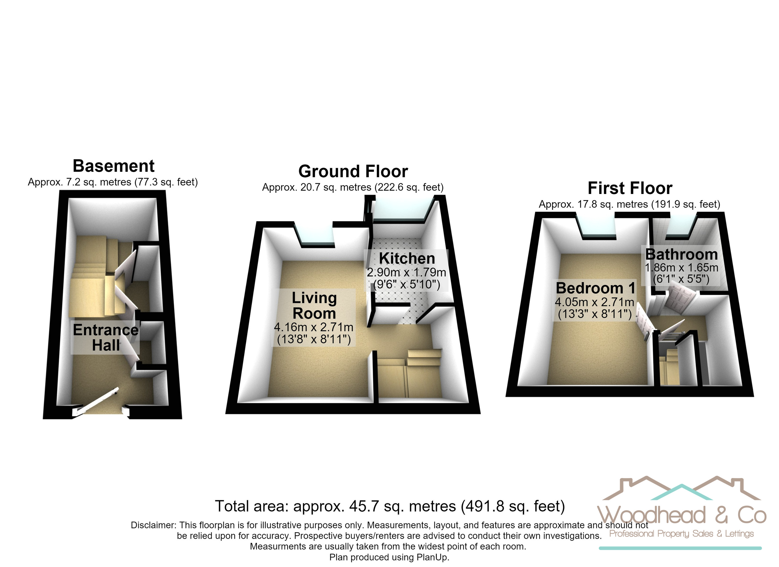 2a Winstanley Road, Wellingborough floorplan