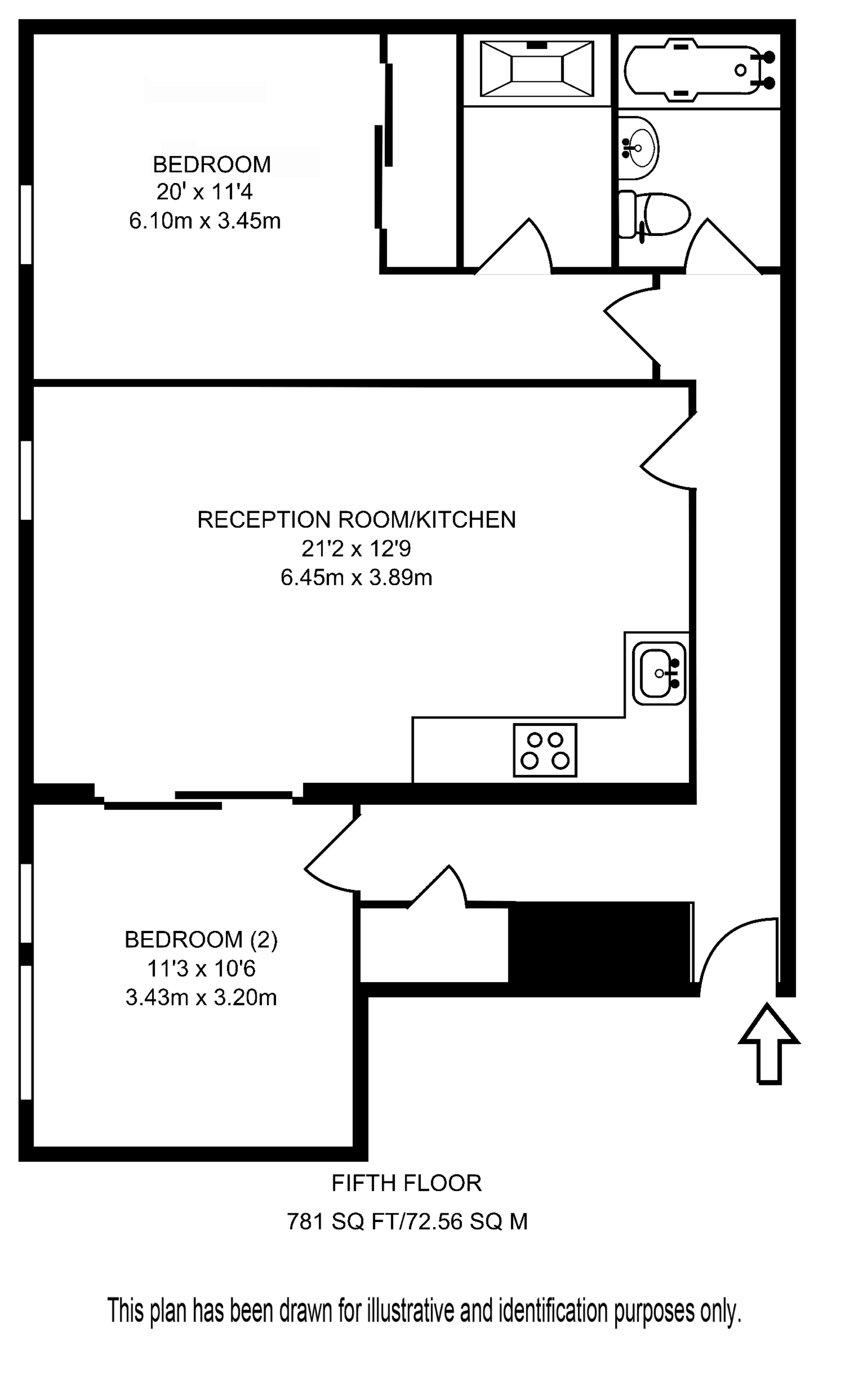 Alexandra Terrace, Guildford floorplan