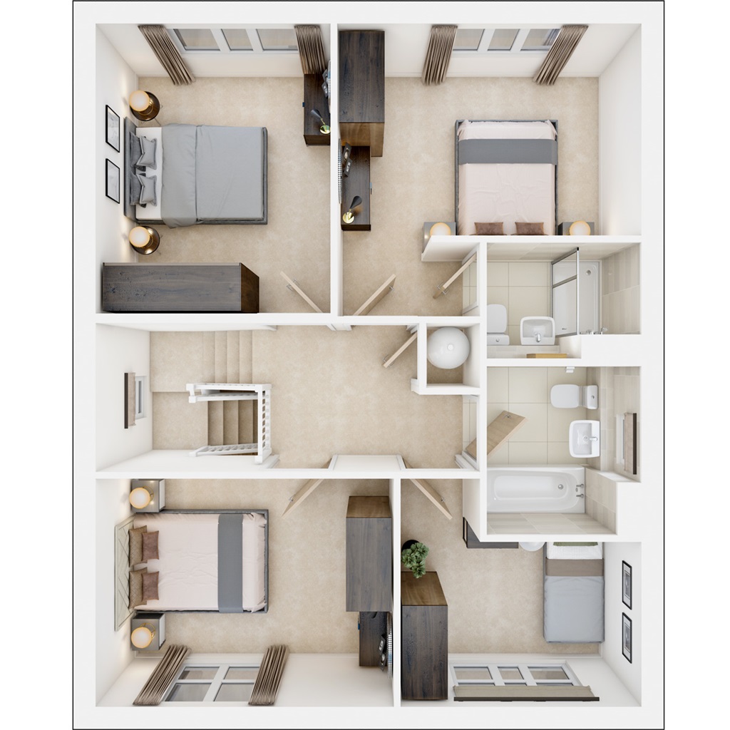 The Henford - Plot 6, Backwell Grove, Rodney Road, Backwell, Bristol floorplan