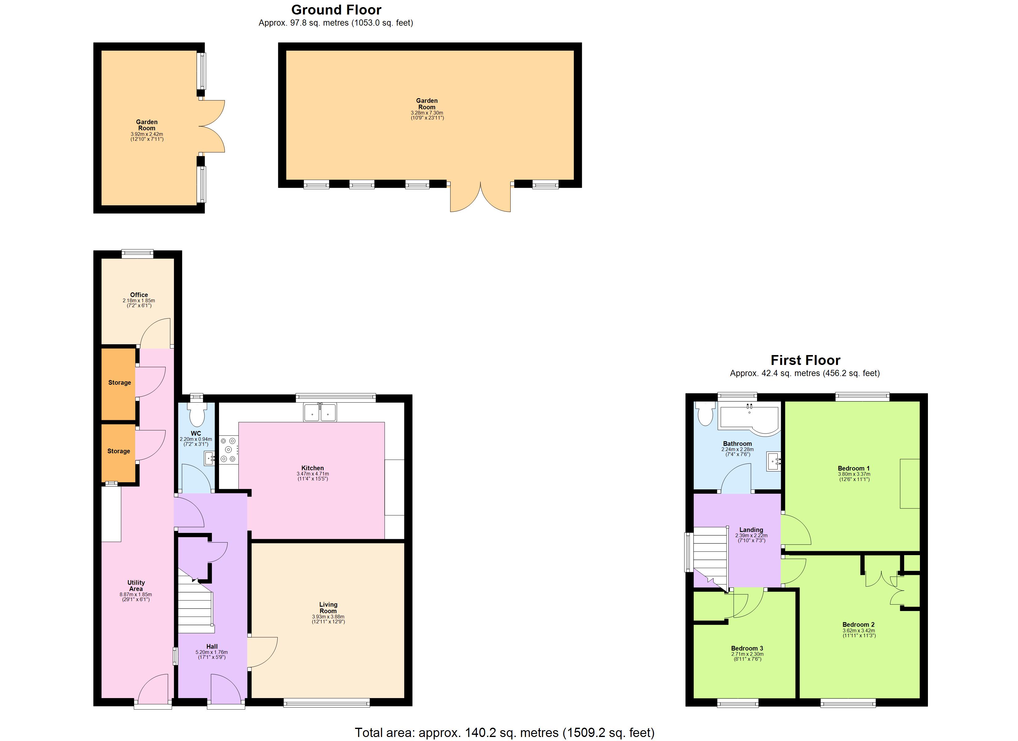 8, Wick Road, Tring floorplan