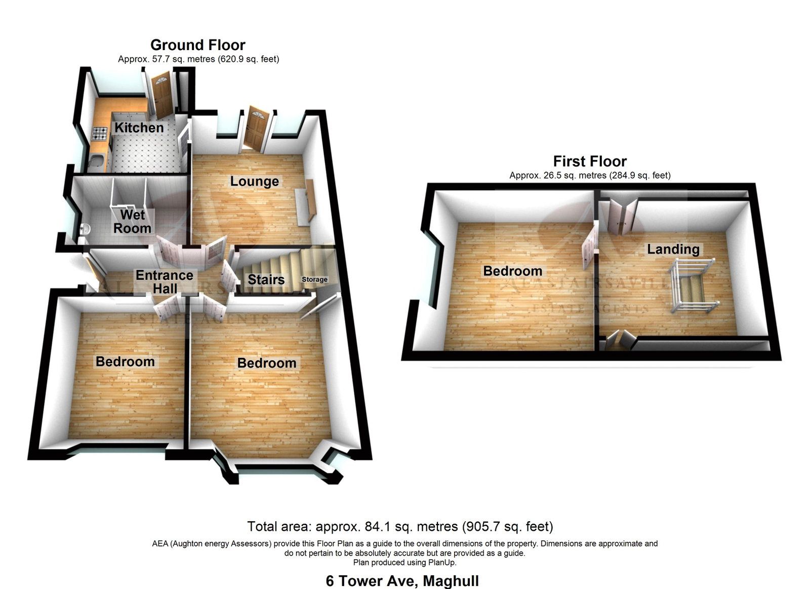 6, Towers Avenue, Maghull floorplan