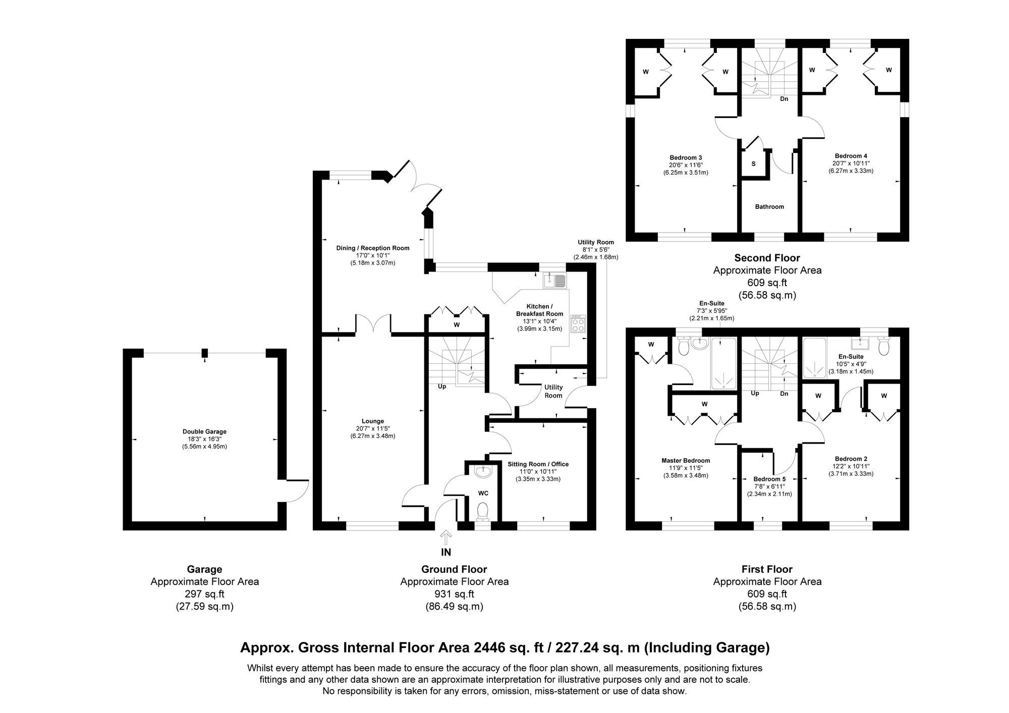74 Lady Acre Close, Lymm floorplan