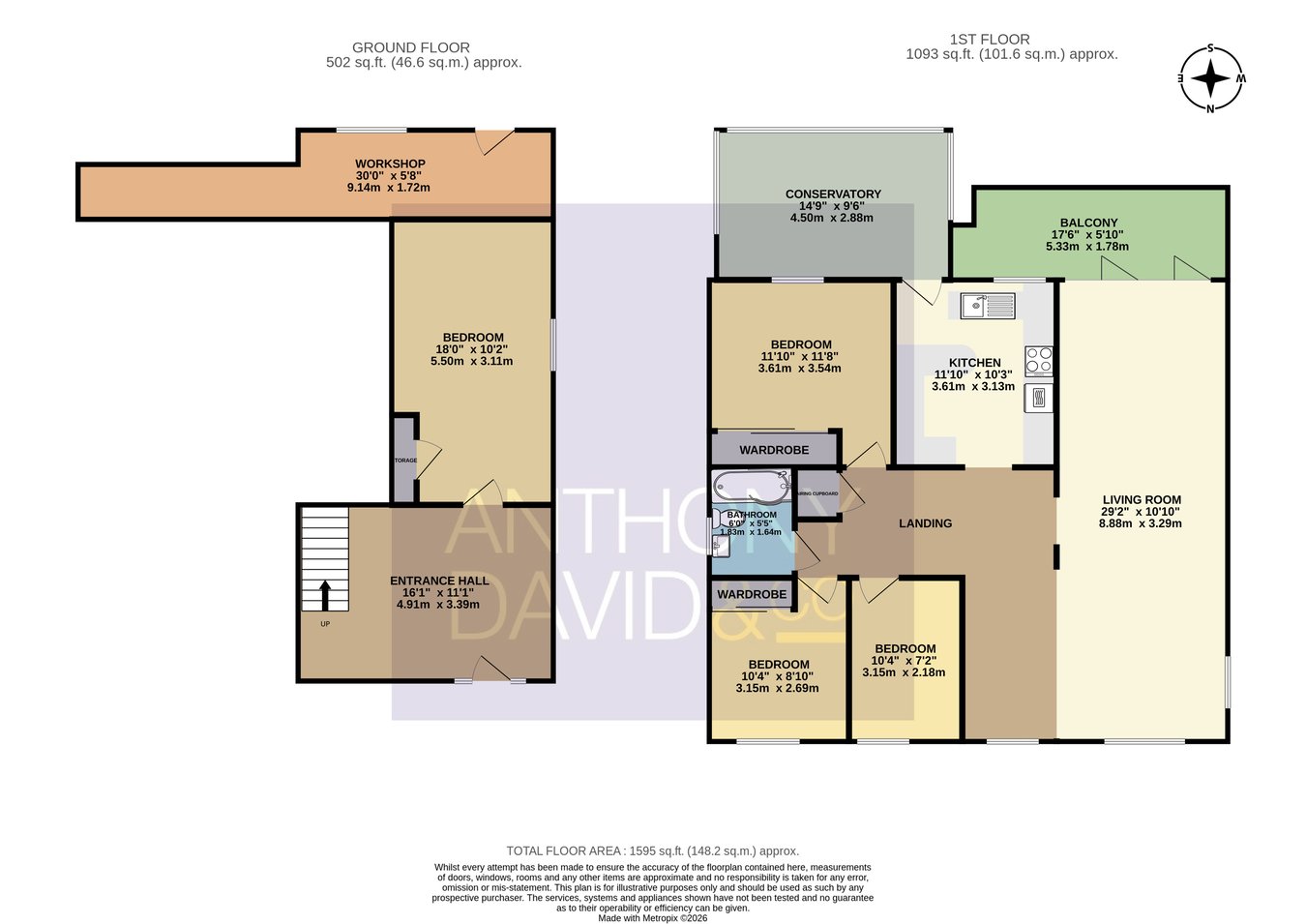 4, Viewside Close, Wimborne floorplan