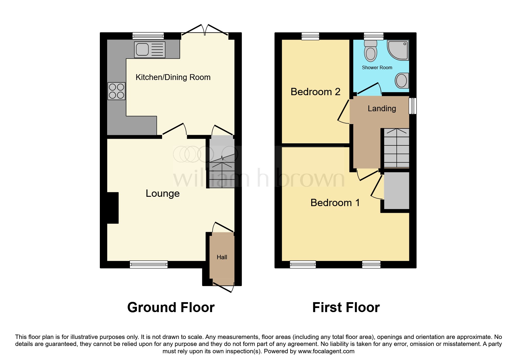 44, Charter Close, Boston floorplan