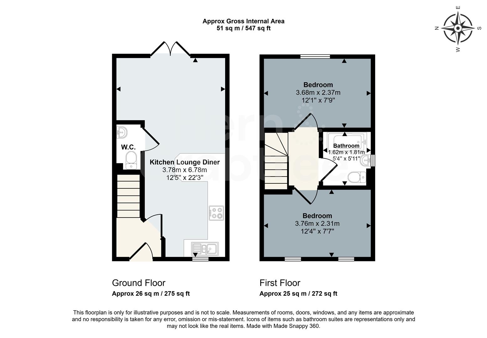 11, Heol Williams, Cardiff floorplan