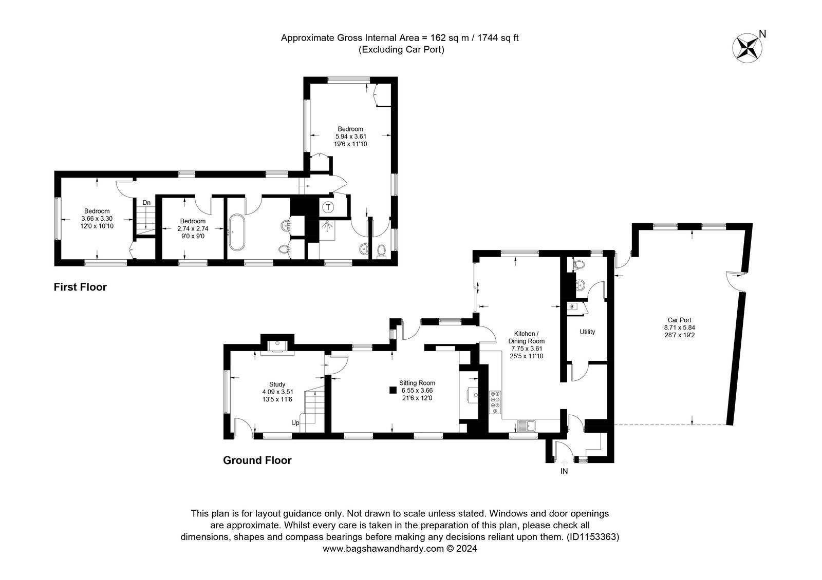 Walnut Tree Cottage, Stick Hill, Edenbridge floorplan