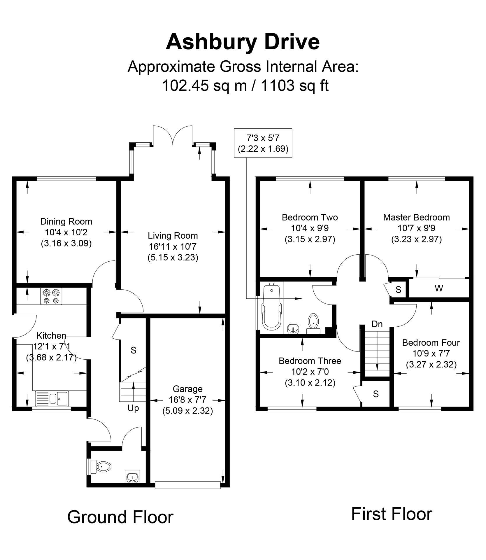 4 Bedrooms Detached house for sale in Ashbury Drive, Blackwater, Camberley GU17
