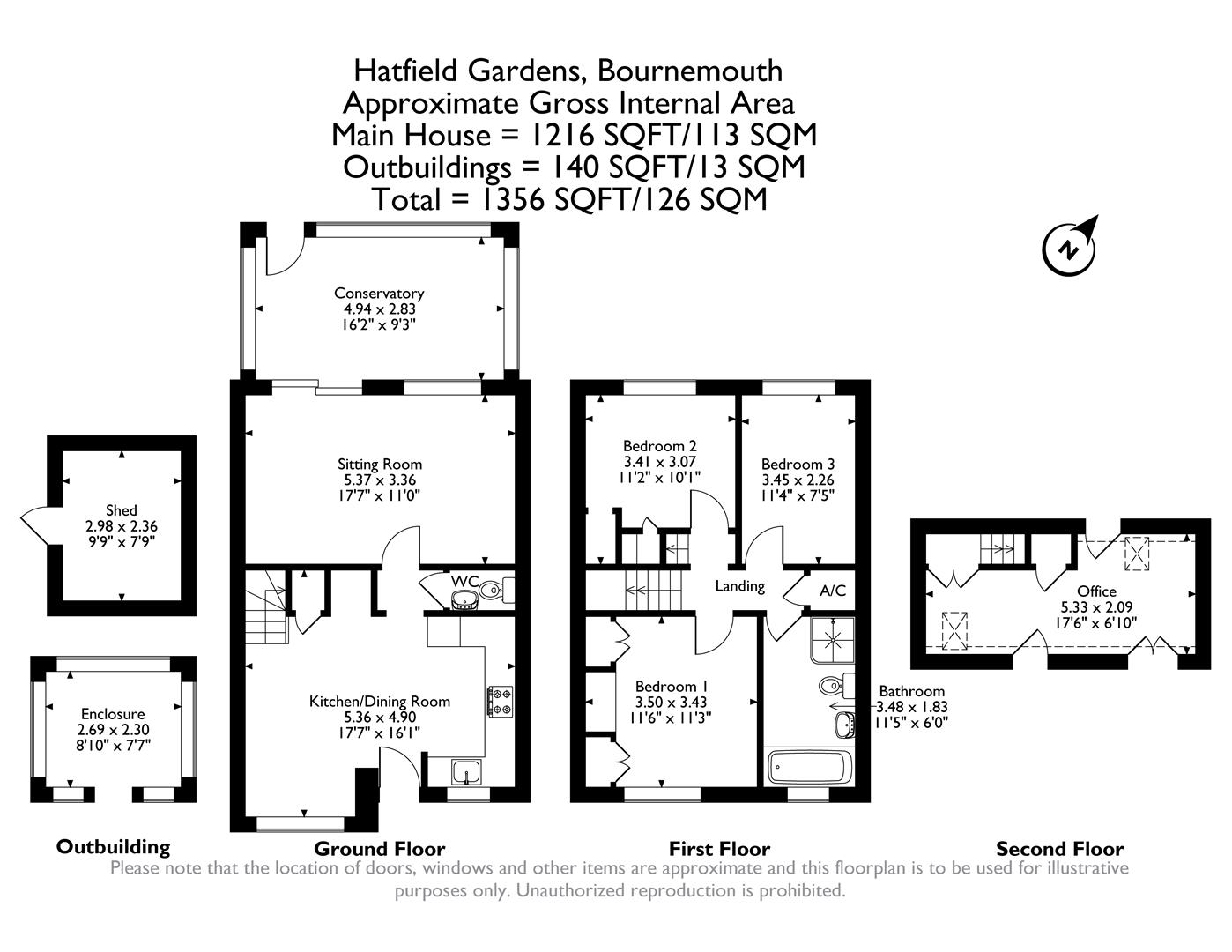 00, Hatfield Gardens, Bournemouth floorplan