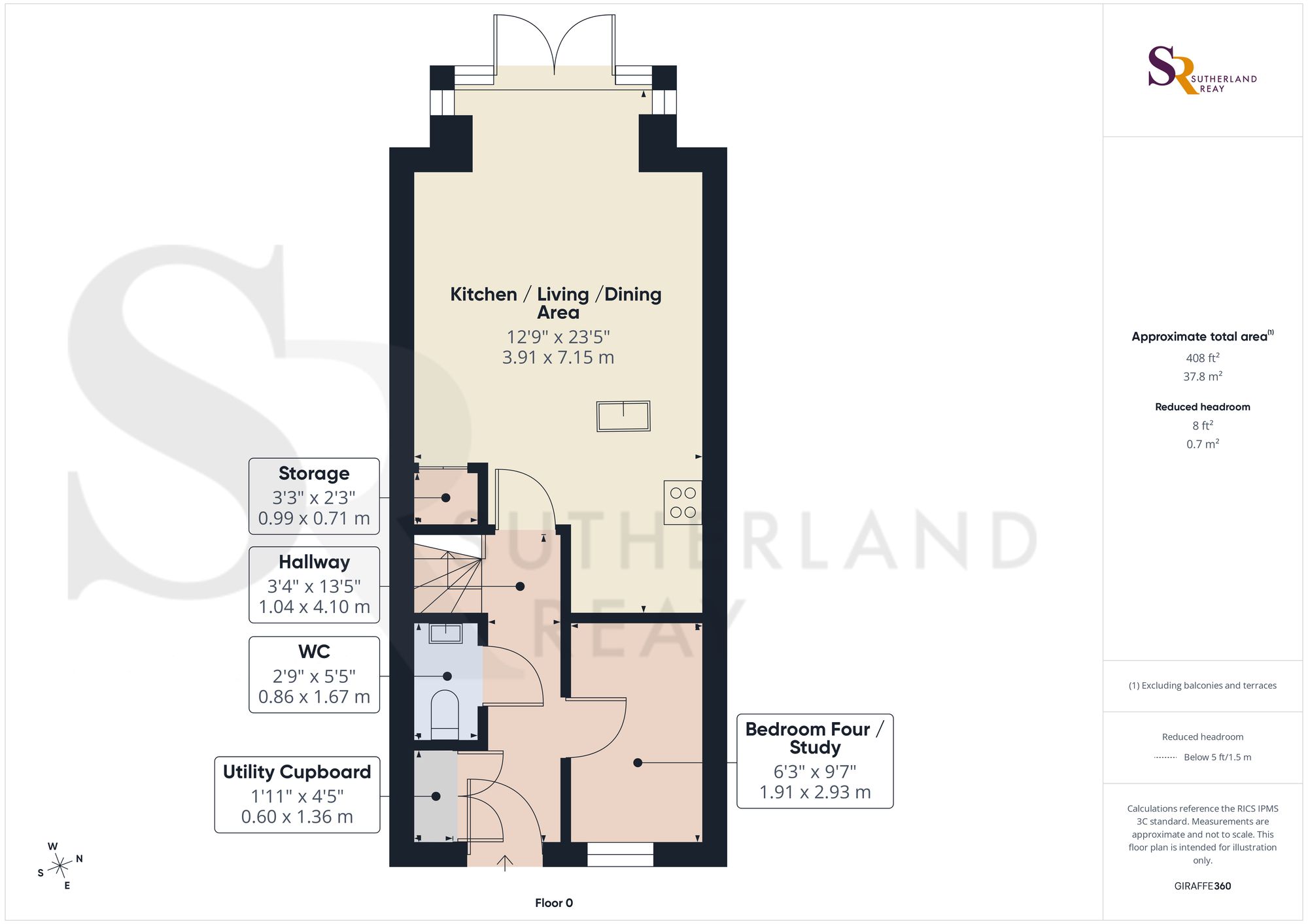 47 Burrfields Road, High Peak floorplan