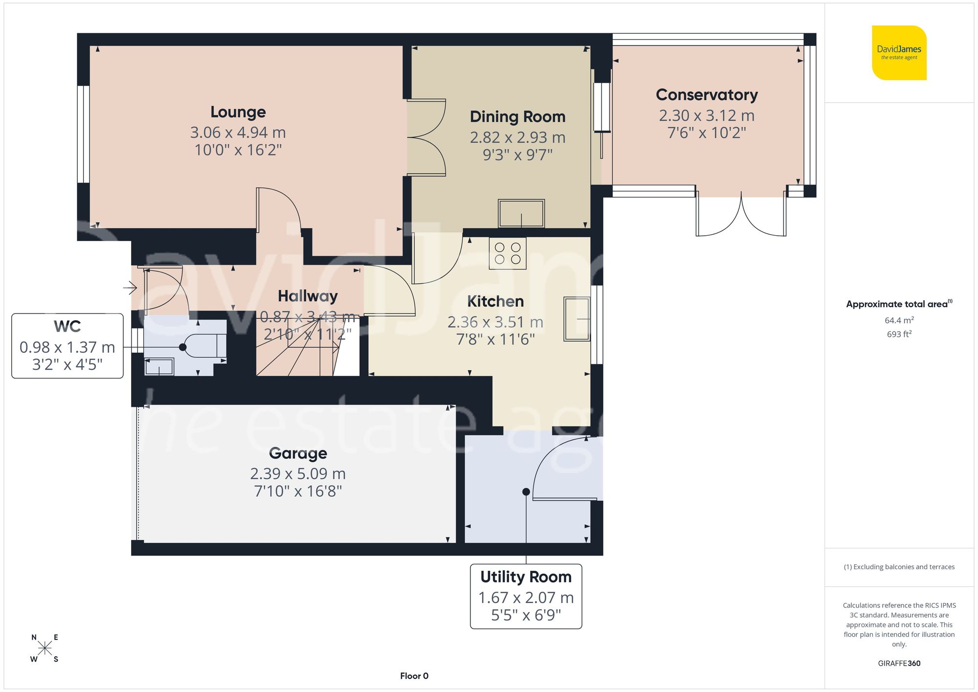 19 Calke Avenue, Sutton-In-Ashfield floorplan