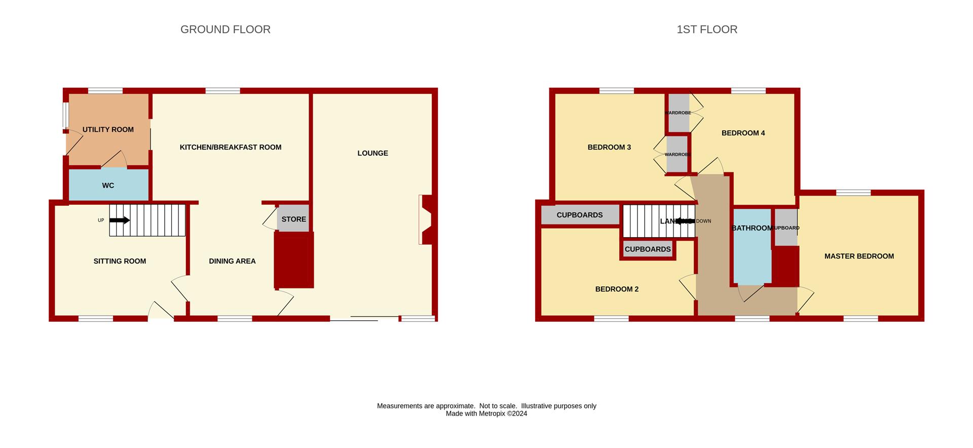 Sunnybank, Ross Road, Newent floorplan